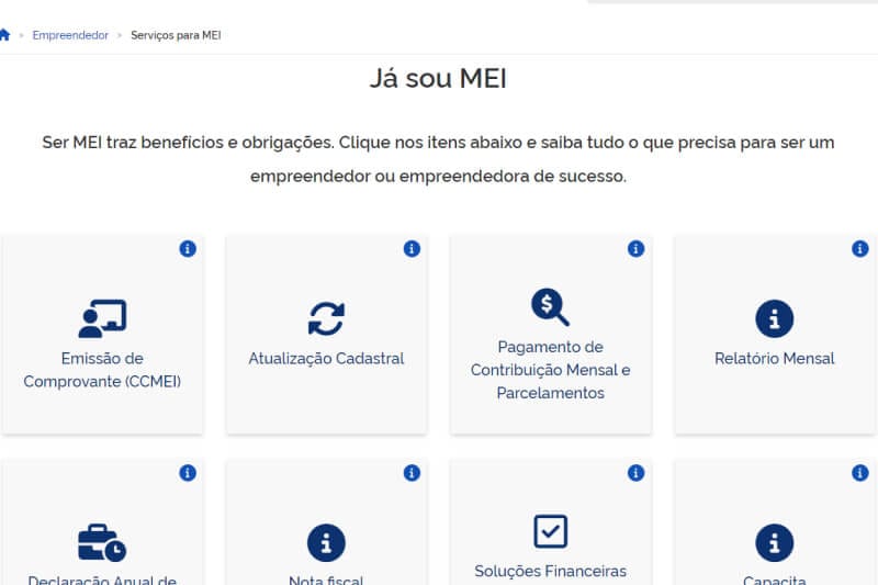 Nova regra para emissão de NFs de MEIs